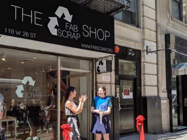 Manhattan store of Fabscrap